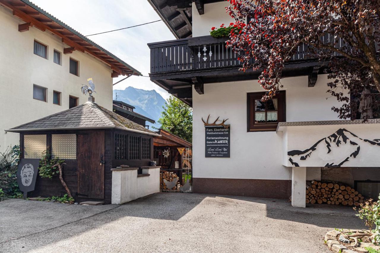 Ferienwohnung Galerie Kaiser Mayrhofen Exterior photo